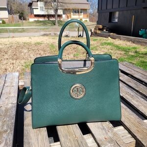 Elegant Green Handbag